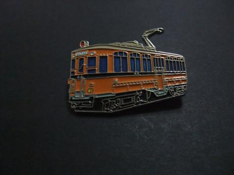 Interlokale tramlijn Milaan-Cusano ( motorwagen 44) tram